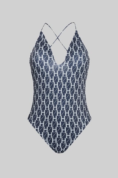 ΜΑΓΙΩ SWIMSUIT MONOGRAM 102 - 960 ΛΕΥΚΟ ΜΟΤΙΒΟ